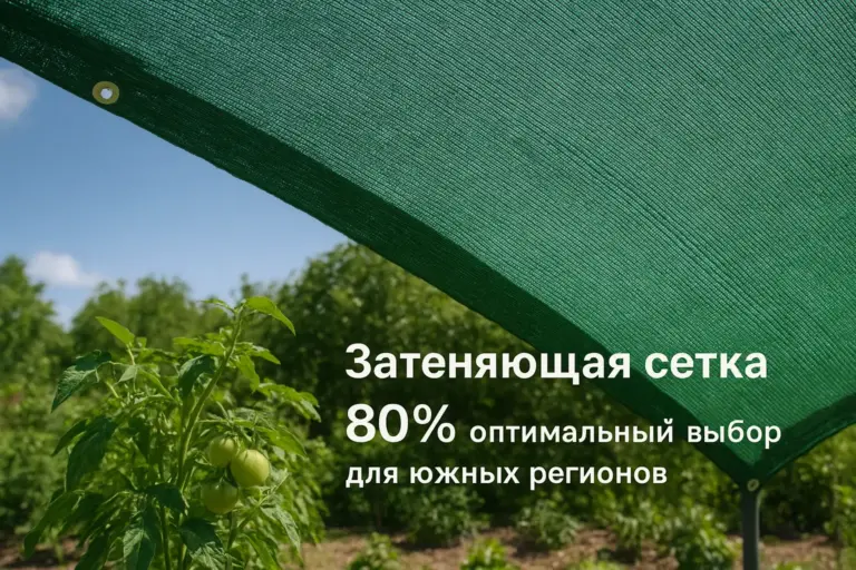 Читать далее о этой статье Затеняющая сетка 80%: оптимальный выбор для южных регионов